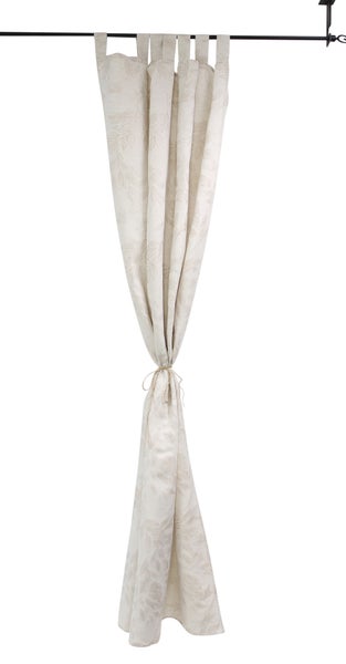 FRANK FLECHTWAREN | Vorhang Blätterglanz, POLYESTER, LEINEN, 140 x 240 cm