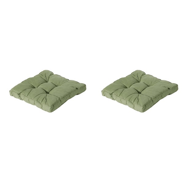 Florance Sitzkissen Basic grün - Ca. 73x73 cm - 2er-Set
