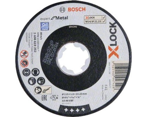 X-LOCK Expert for Metal Trennscheibe gerade AS 46 S BF, 115x1,6x22,23 mm