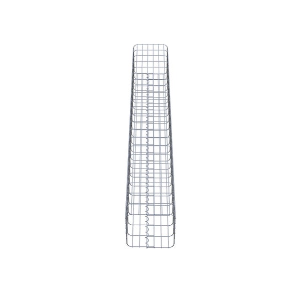 Gabionensäule 32 x 32 cm, MW 5 x 10 cm eckig - Höhe: 2,20 m