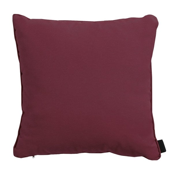 Dekokissen Panama bordeaux - ca. 45x45 cm - 4er-Set
