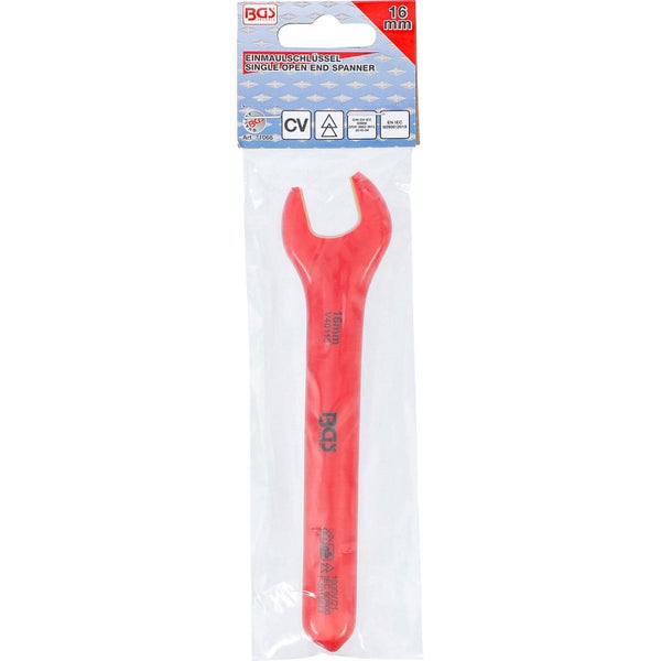 BGS Einmaulschlüssel 16 mm in Verpackung