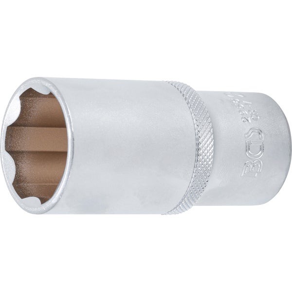 BGS Steckschlüssel-Einsatz Super Lock tief Antrieb Innenvierkant 12,5 mm (1/2) SW 28 mm - 2956