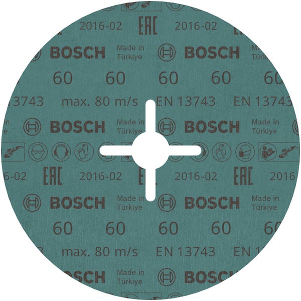 Bosch PRO R574 Fiberscheibe 180 mm G60 - 2608606742