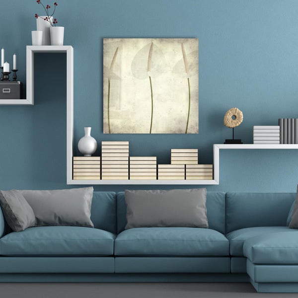 Canvas-Akustikbild mit sehr guten Schallabsorptions-Eigenschaften für eine gute Raumakustik 70x70cm AB00040