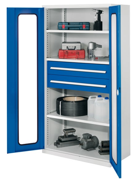 Werkzeugschrank mit Werkzeug und Zubehör