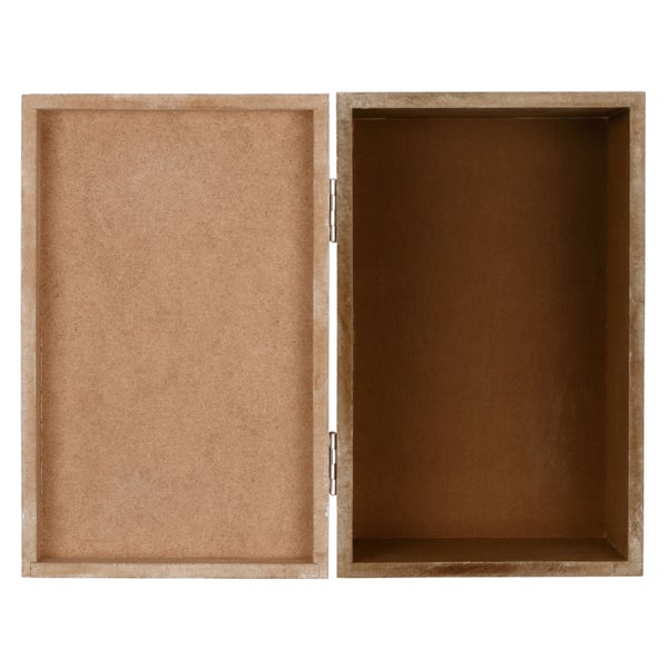 Mr. & Mrs. Panda 19 x 12 cm Holzkiste Hochzeit Pinguin - Weiß