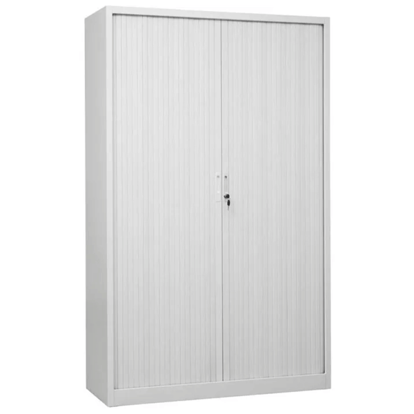 PROREGAL Rollladenschrank Weasel 5 Ordernhöhen HxBxT 195 x 120 x 46 cm Weiß