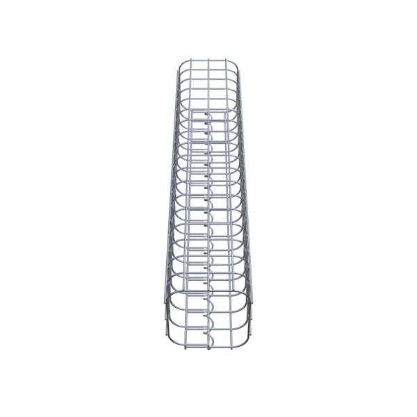 Gabionensäule 17 x 17 cm, MW 5 x 5 cm eckig - Höhe: 0,90 m
