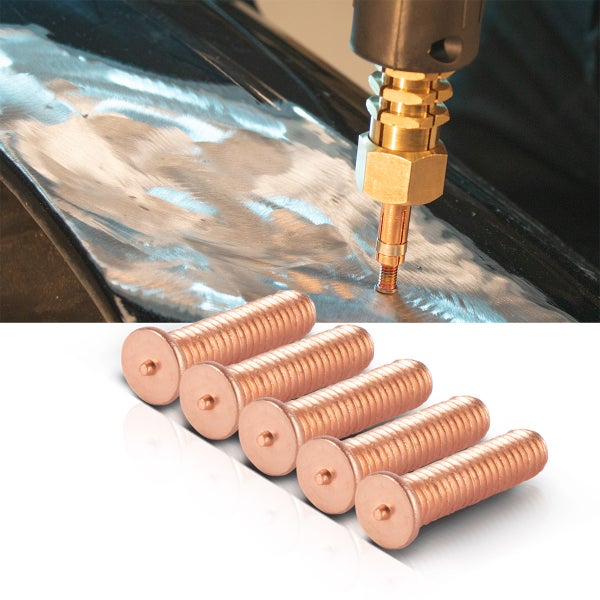 STAHLWERK Schweißbolzen M4 200er Set Ausbeulspotter Smart Repair Spotter