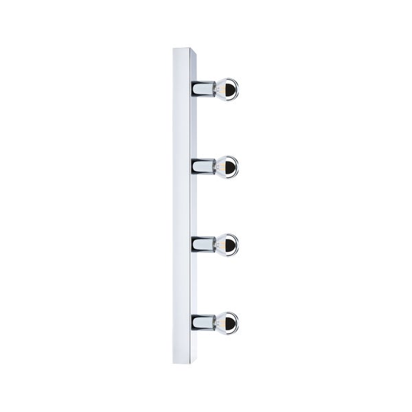 Spiegelleuchte Regula II IP44 E14 230V max. 4x40W dimmbar Chrom