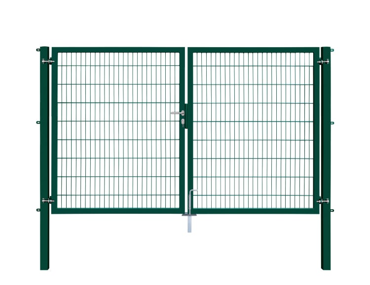 Doppeltor Gartentor mit Gitterfüllung