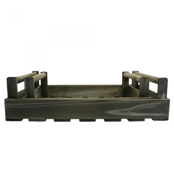 Holzkiste mit Tragegriffen