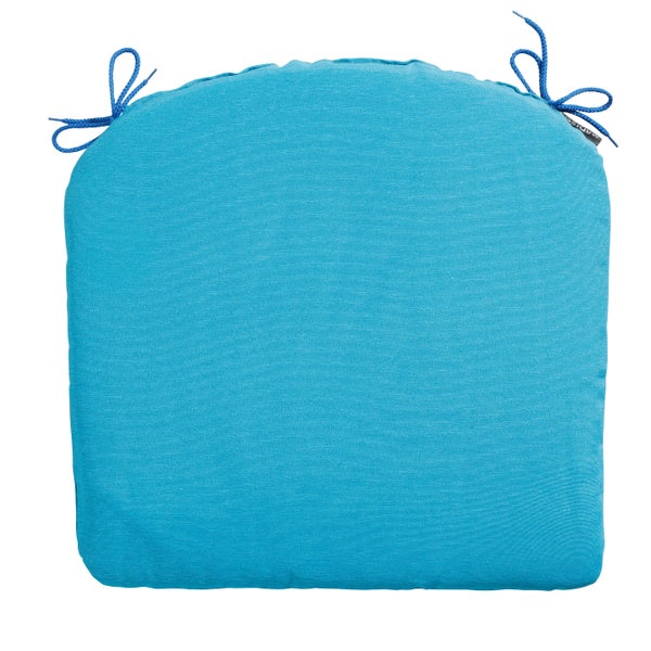 Sitzkissen Panama aqua - Ca. 46x48 cm - 4er-Set