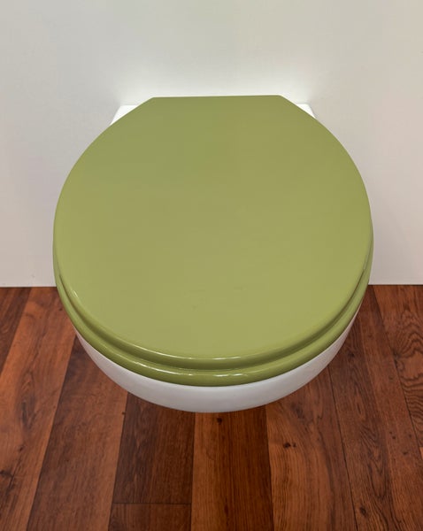 WC Sitz Classic moosgrün, sehr bruchsicher