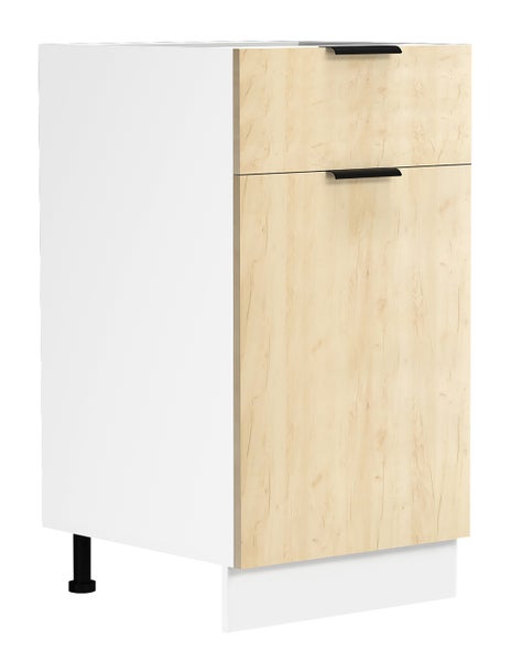 Küchenschrank 40 cm Unterschrank Schublade Fasola
