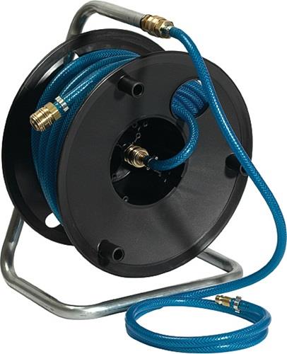 Riegler Druckluft-Schlauchtrommel 20 m PVC-Schlauch Ø 12 x 6 Kupplung NW 7,2 - 113975