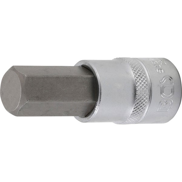 BGS Bit-Einsatz Antrieb Innenvierkant 12,5 mm (1/2) Innensechskant 17 mm - 5052-17