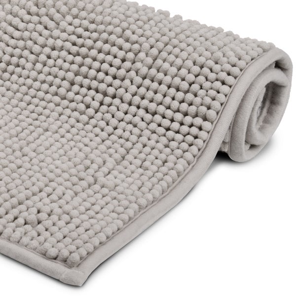 Beautissu BeauMare WR Vorleger Matte 50x80cm Hellgrau