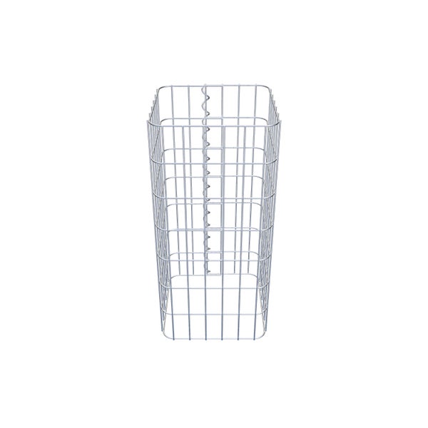 Gabionensäule 32 x 32 cm, MW 5 x 10 cm eckig - Höhe: 0,70 m