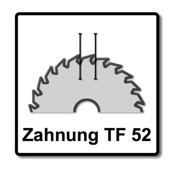 Festool Spezial Kreissägeblatt Set 2x HW 160 x 20 x 2,2 mm TF52  ( 2x 496306 ) 160 mm 52 Zähne