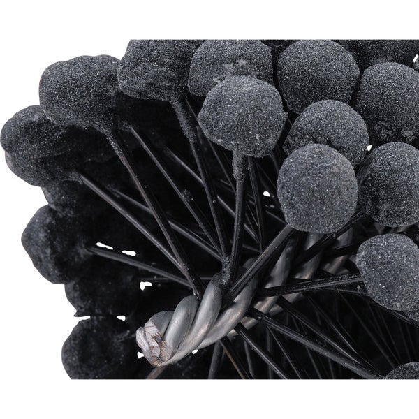 Dekorativer Blütenstand mit runden Elementen