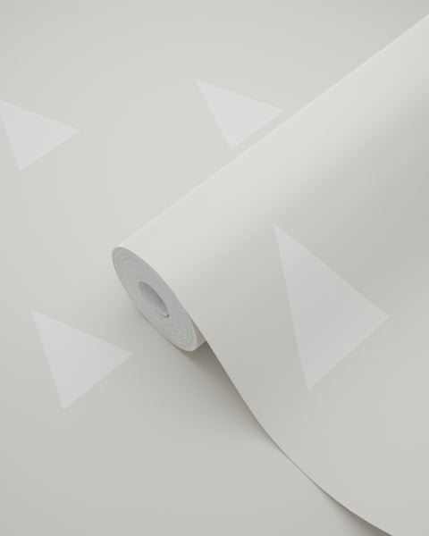 Tapetenrolle mit Dreiecksmuster