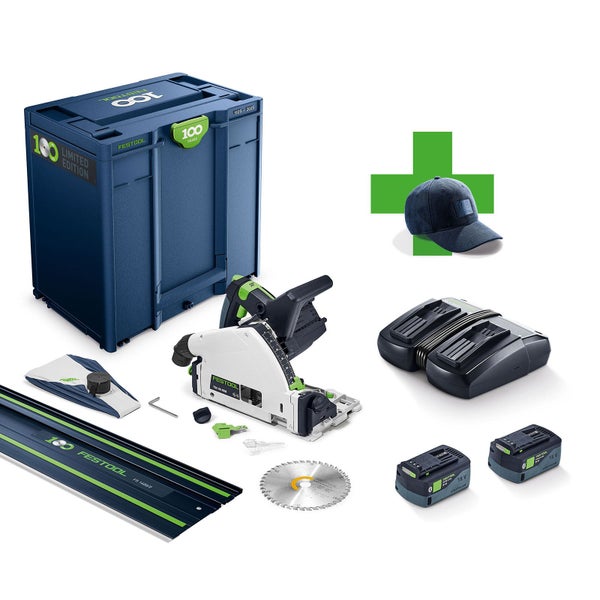 Festool Akku-Tauchsäge TSC 55 KEBI-Plus/XL-FS 100Y Limited Edition - 578229