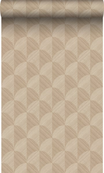 Origin Wallcoverings Tapete 3D Muster Beige - 50 x 900 cm - 347988