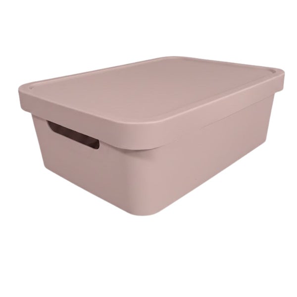 Aufbewahrungsbox aus Kunststoff mit Deckel