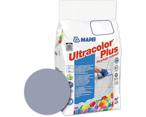 Mapei Ultracolor Plus Schnell Flexfuge 5 Kilogramm Sack im Farbton Manhattan