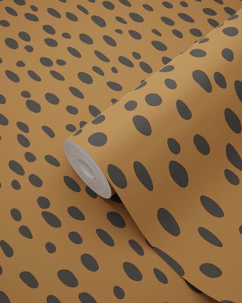 Tapetenrolle mit unregelmäßigem Punktmuster