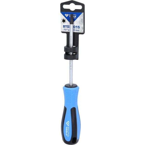 BRILLIANT TOOLS Schraubendreher TORX T27 x 115 mm - BT031015
