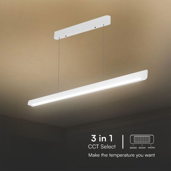V-TAC VT-7-35-W - Linearleuchten - 3 IN 1 Linearleuchte - Samsung - IP20 - Weiß - 36 Watt - 2880