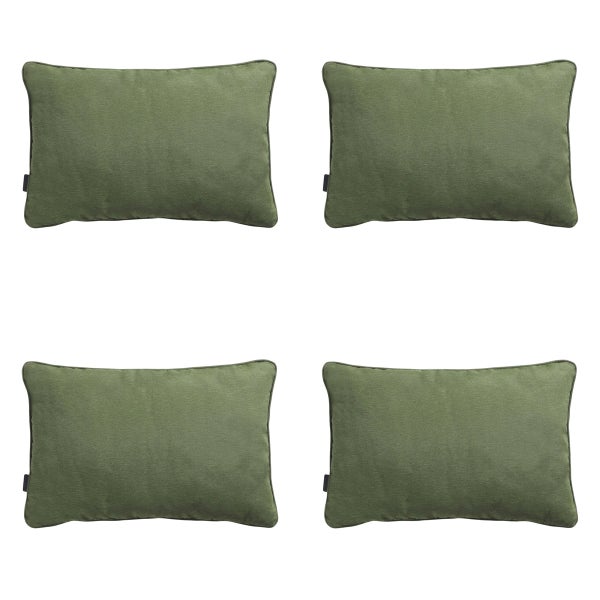 Dekokissen Panama grün - Ca. 40x60 cm - 4er-Set