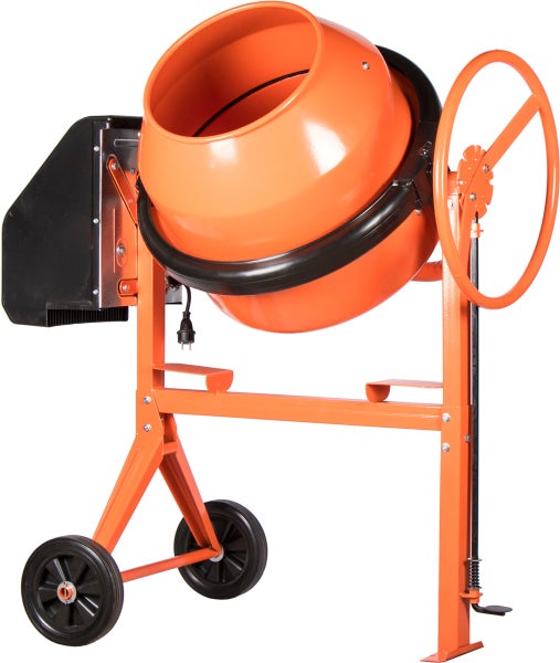 Betonmischer SIRL B135 – Zementmischmaschine 125L mit 650W Motor & Gusseisen-Zahnkranz
