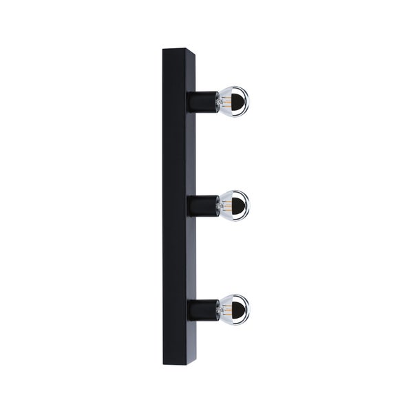 Spiegelleuchte Regula II IP44 E14 230V max. 3x40W dimmbar Schwarz