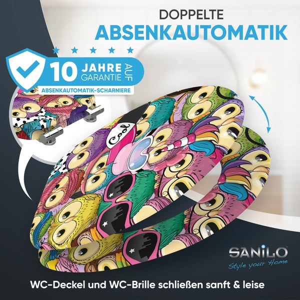 WC-Sitz mit Absenkautomatik Owl