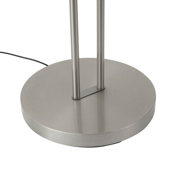 Bodenplatte einer Stehlampe aus Metall