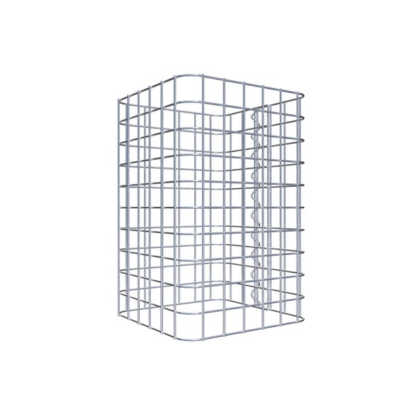 Gabionensäule 32 x 32 cm MW 5 x 5 cm eckig - Höhe: 0,50 m