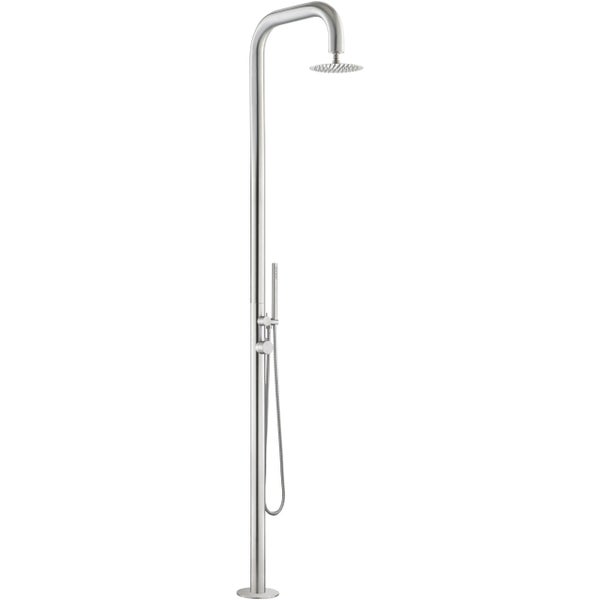 Garten/ Pooldusche Edelstahl Pure Extended – Stilvolles Duschen im Freien