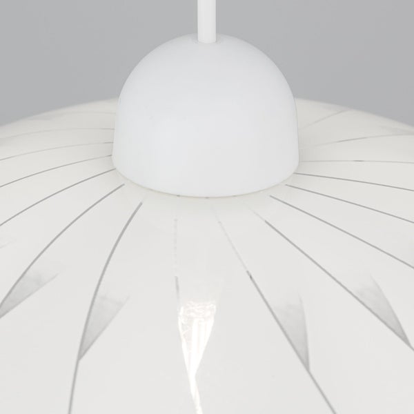 Hängeleuchte Martina 33 cm Weiß 1 x E27