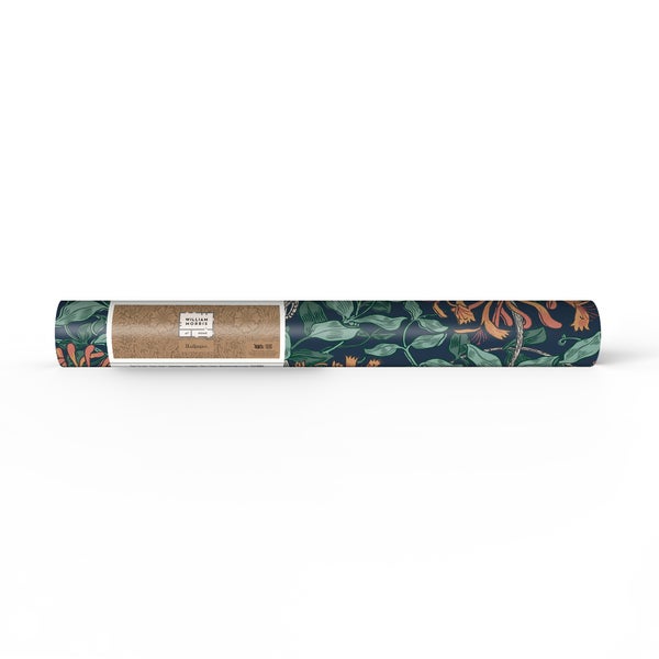 Tapetenrolle mit floralem Muster von William Morris