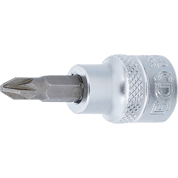 BGS Bit-Einsatz Antrieb Innenvierkant 10 mm (3/8) Kreuzschlitz PZ2 - 2551
