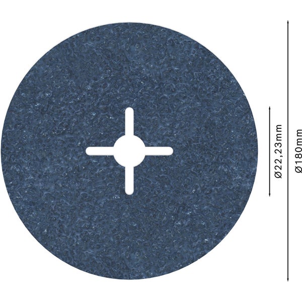 Schleifscheibe, Durchmesser 180 Millimeter