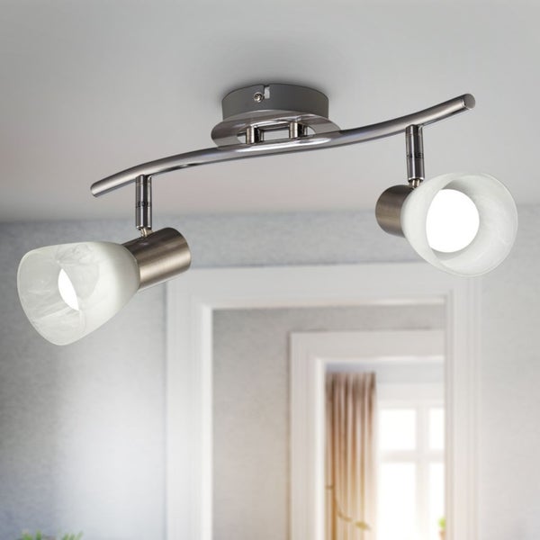 Deckenstrahler - 10W, 940lm, LED, schwenkbar, E14, warmweiß, chromfarbig