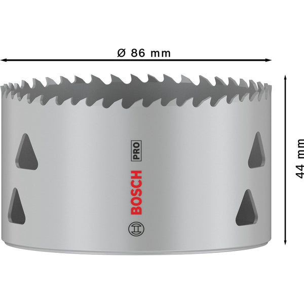 Bosch PRO Multi Material Hole Saw 86 mm Threaded - 2608901529