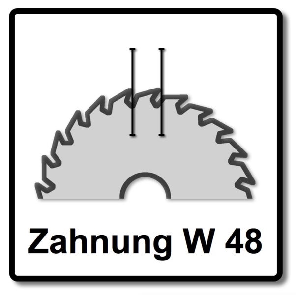 Zahnung W 48