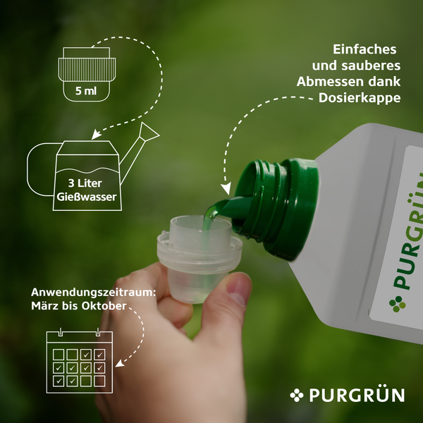 Purgrün Geraniendünger 1 Liter