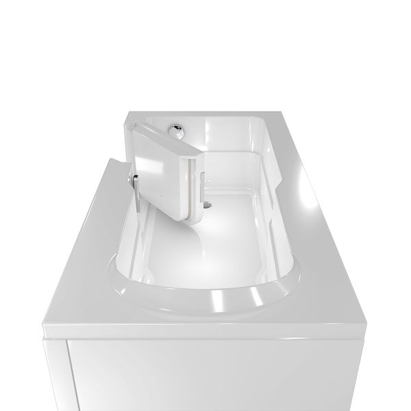 Badewanne mit Tür für einfachen Einstieg